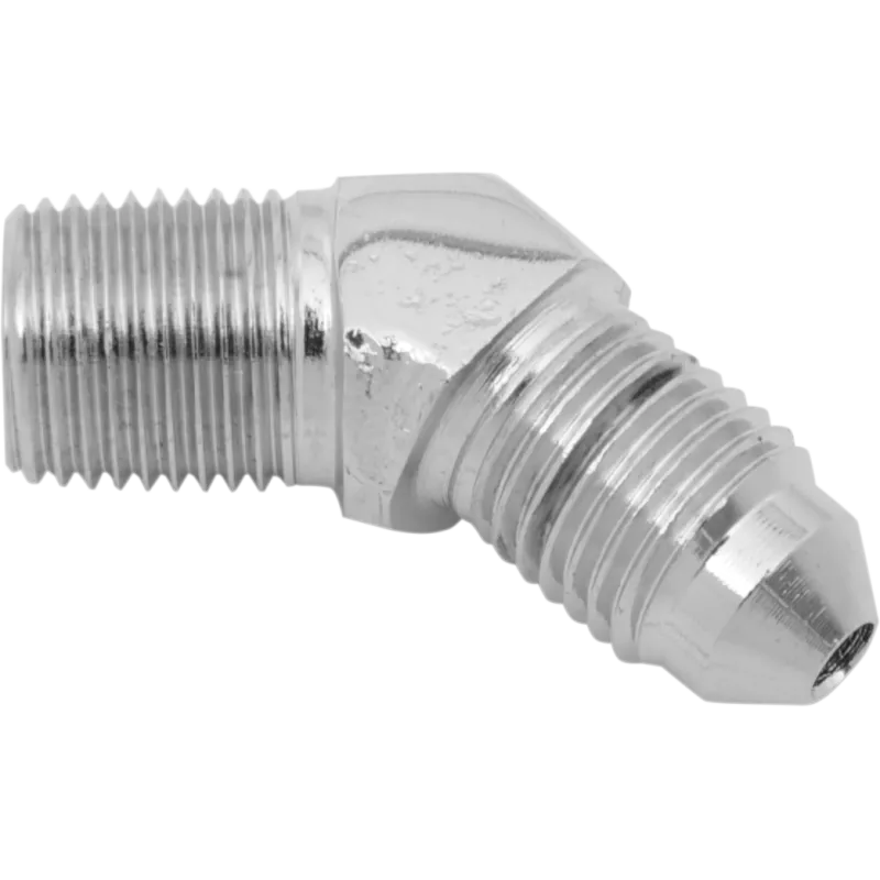 1/8" NPT, #3 male, 45° Banjo Bolt/Fitting