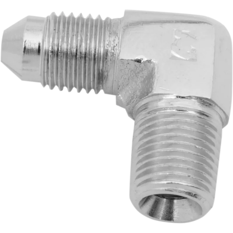 1/8" NPT, #3 male, 90° Banjo Bolt/Fitting