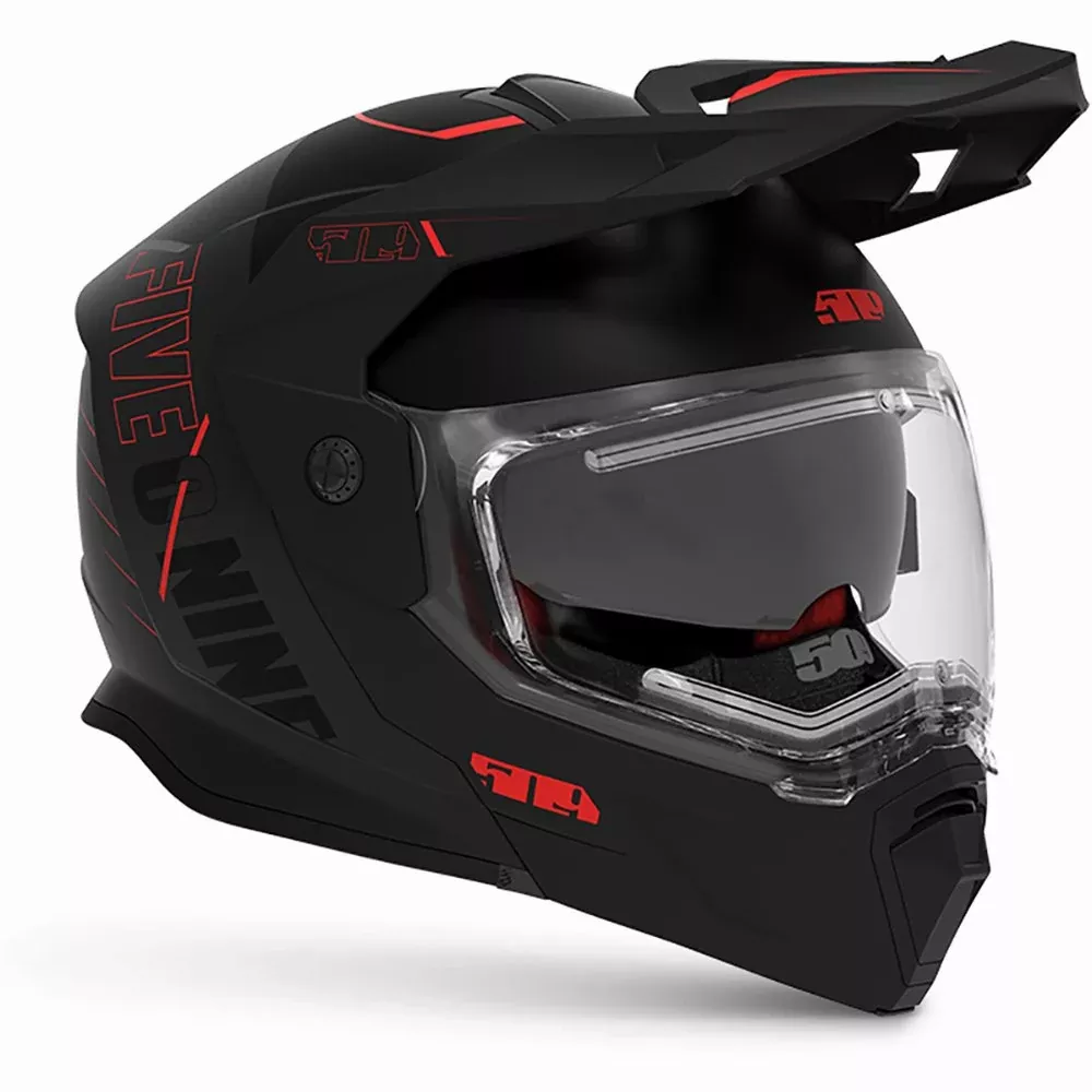 509 Delta R4 Ignite Modular Snowmobile Helmet with Electric Lens