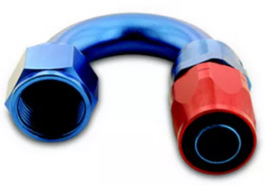Hose End #6 180 Degree Swivel A1P01806