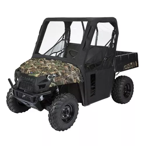 QuadGear UTV Cab Enclosure Fits Yamaha Rhino with half doors