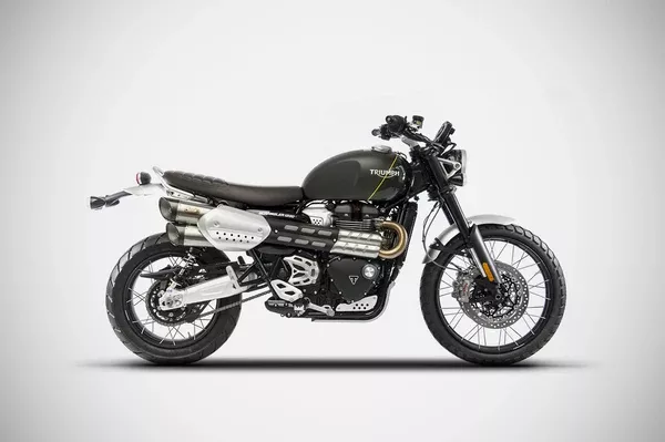 Zard Slip-On Exhaust for Ducati Scrambler 1200