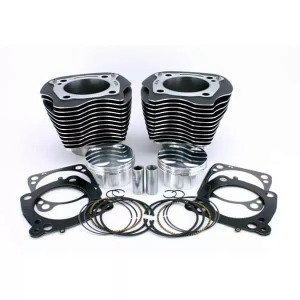 Zipper's Performance M8 128 CYLINDER / DISHED PISTON KIT, 117" to 128" kit with Gaskets